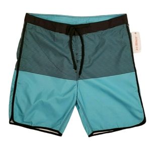 NWT Light Blue Men's Swim Trunks Size XXL